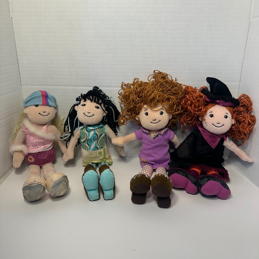 Manhattan Toy Groovy Girls Doll Lot of 4 Willow Witch Vintage Y2K